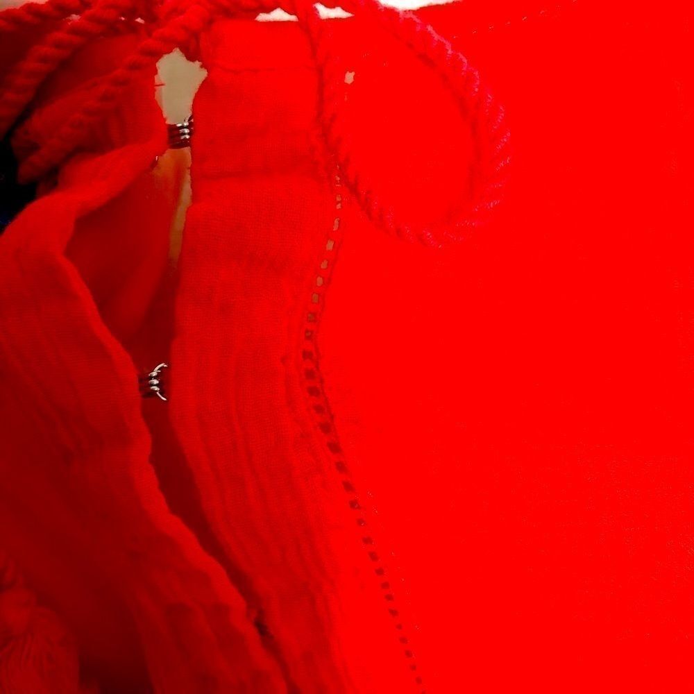Cute Red Halter Tank Top - Picture 5 of 9